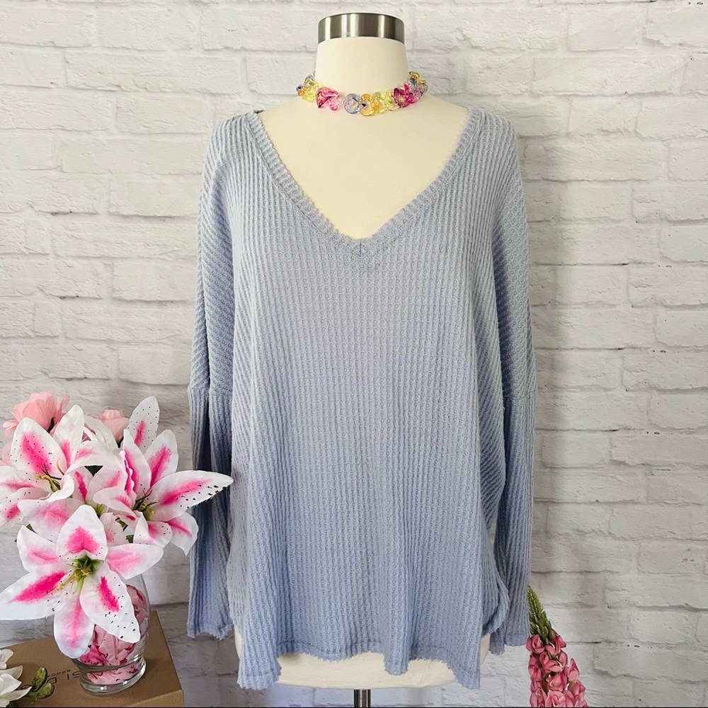 Out From Under Waffle Knit Top